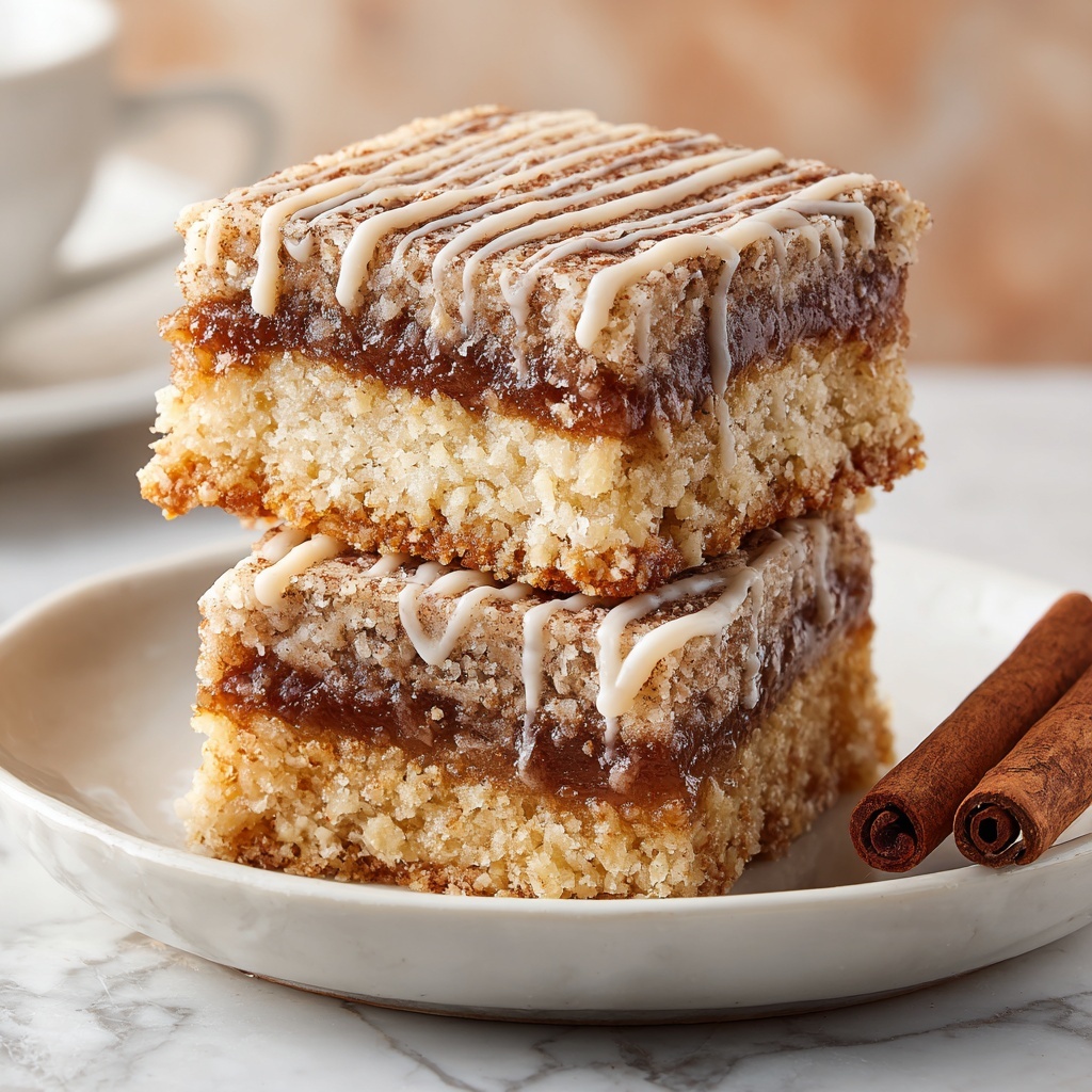 Cinnamon Roll Blondies Recipe - Recipe Image