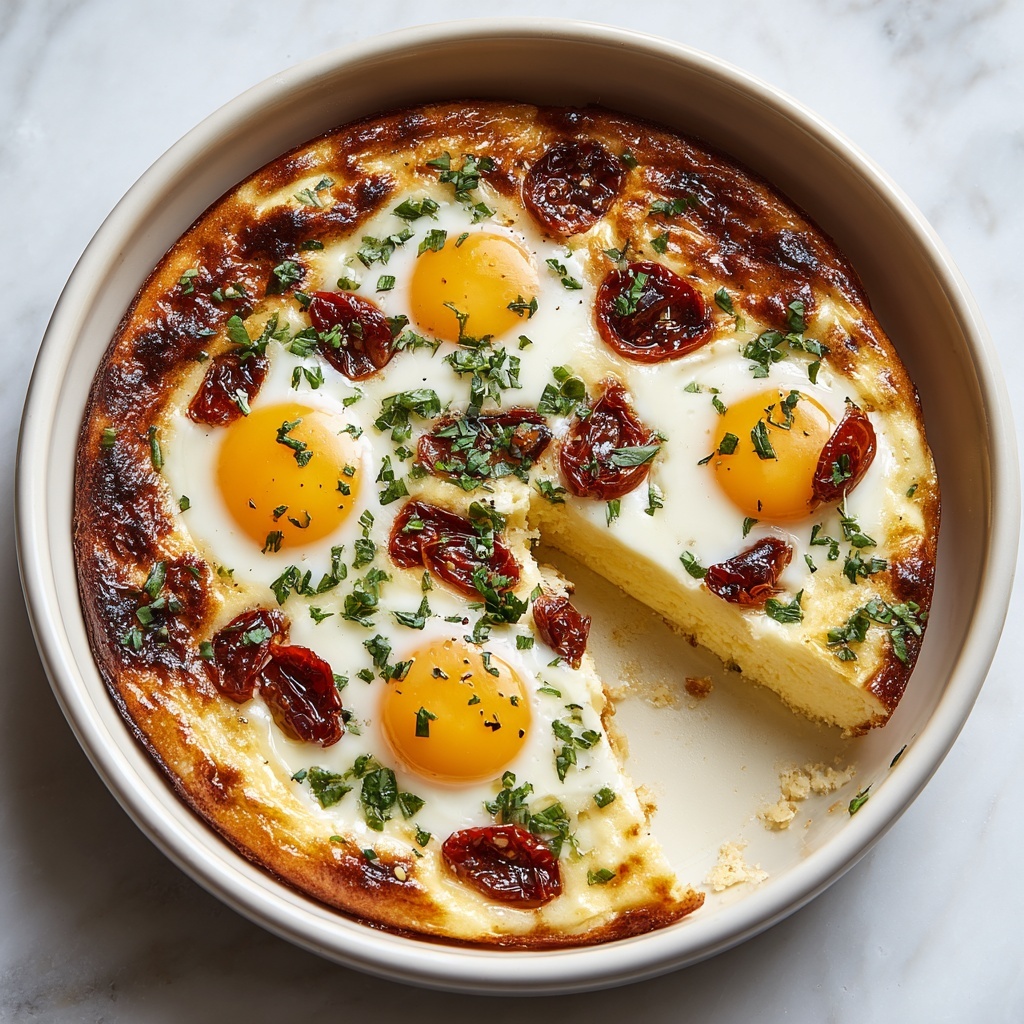 Baked Feta Eggs Recipe - Recipe Image