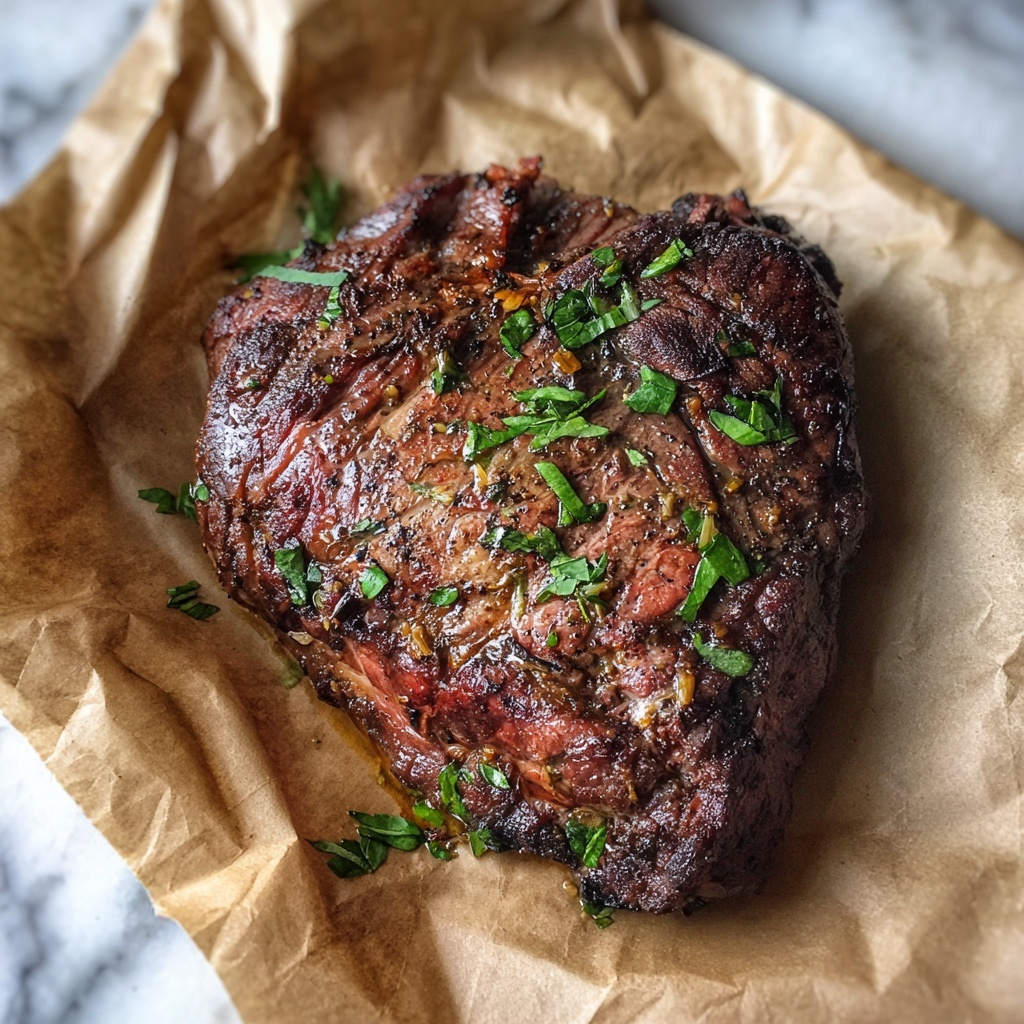 Smoked Pellet Grill Brisket Recipe - Recipe Image