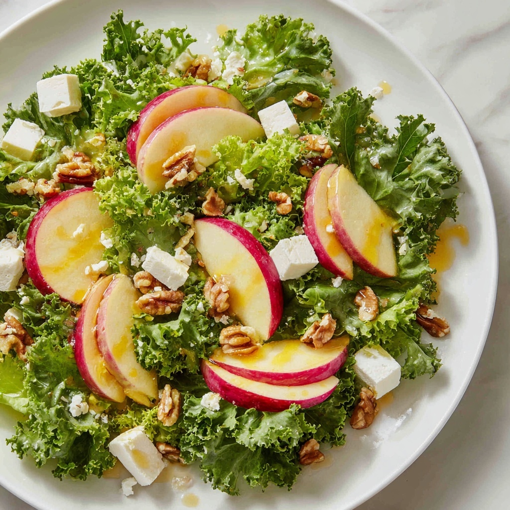 Apple Arugula Salad with Maple Pecans and Goat Cheese Recipe - Recipe Image