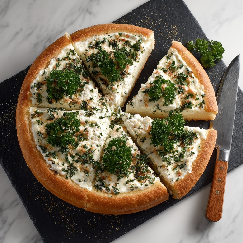 Roasted Garlic and Herb Flatbread Recipe - Recipe Image
