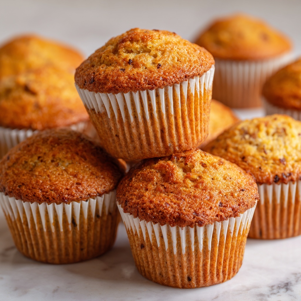 Banana Zucchini Bread Muffins Recipe - Recipe Image