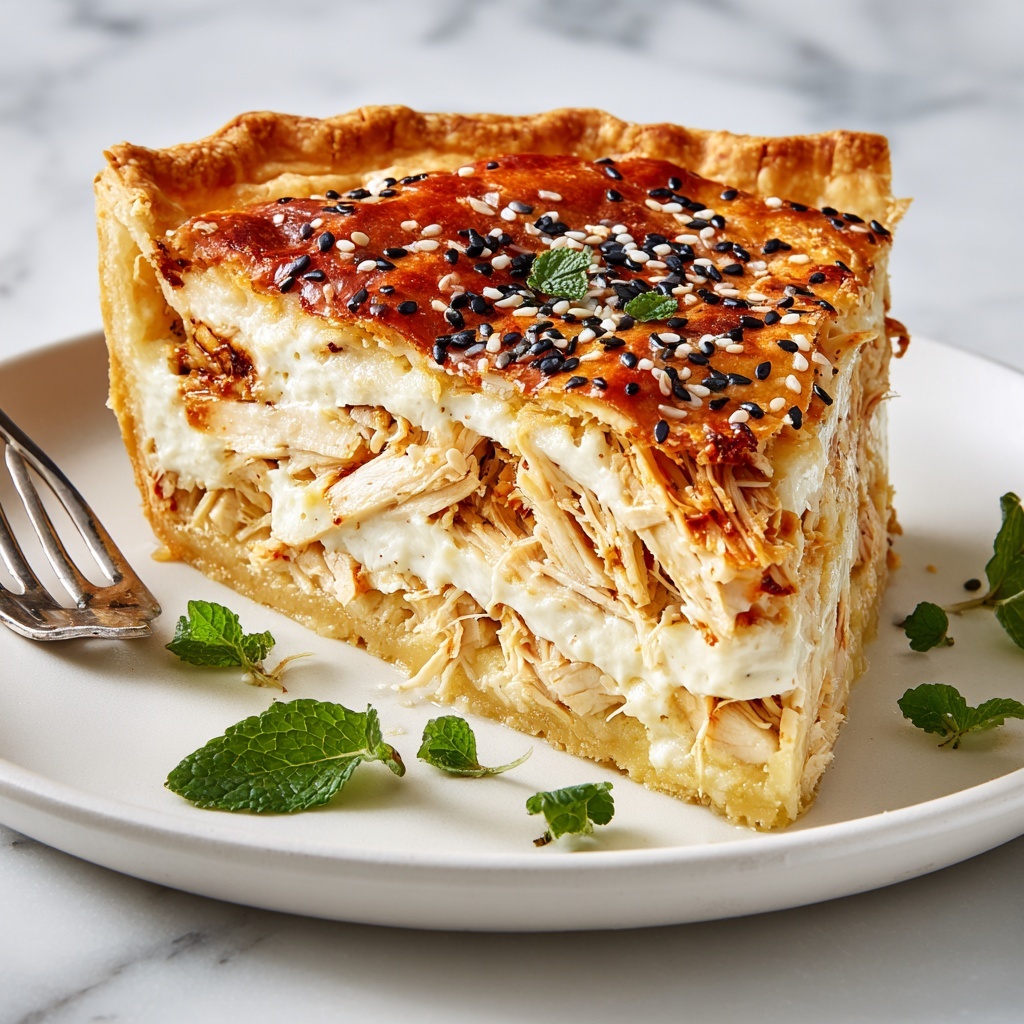 Savory Chicken and Mushroom Puff Pastry Delight Recipe - Recipe Image