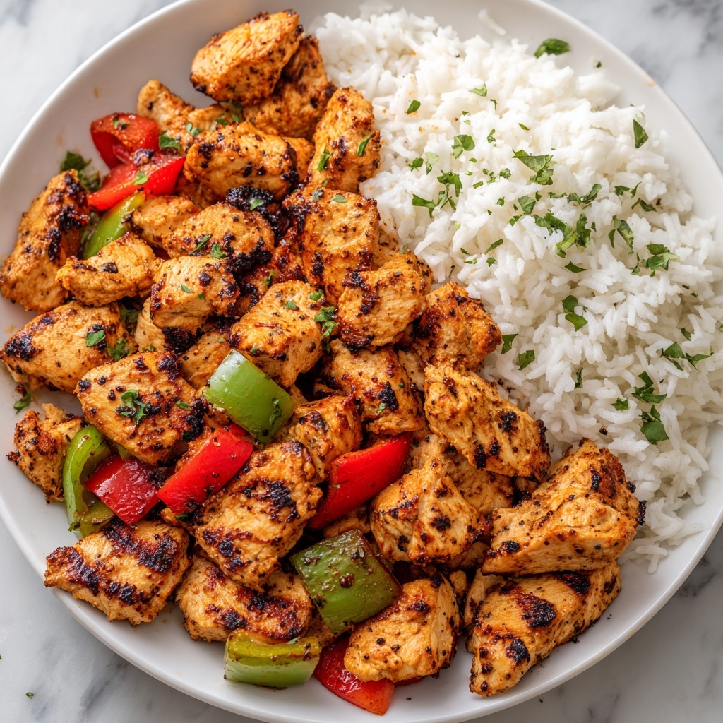 Air Fryer Chicken and Peppers Recipe - Recipe Image