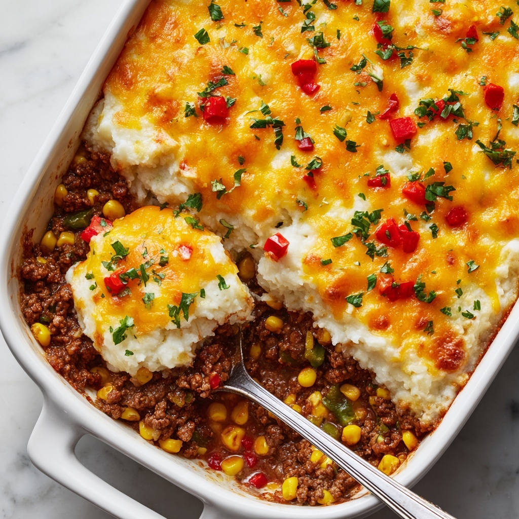 Cowboy Meatloaf and Potato Casserole Recipe - Recipe Image