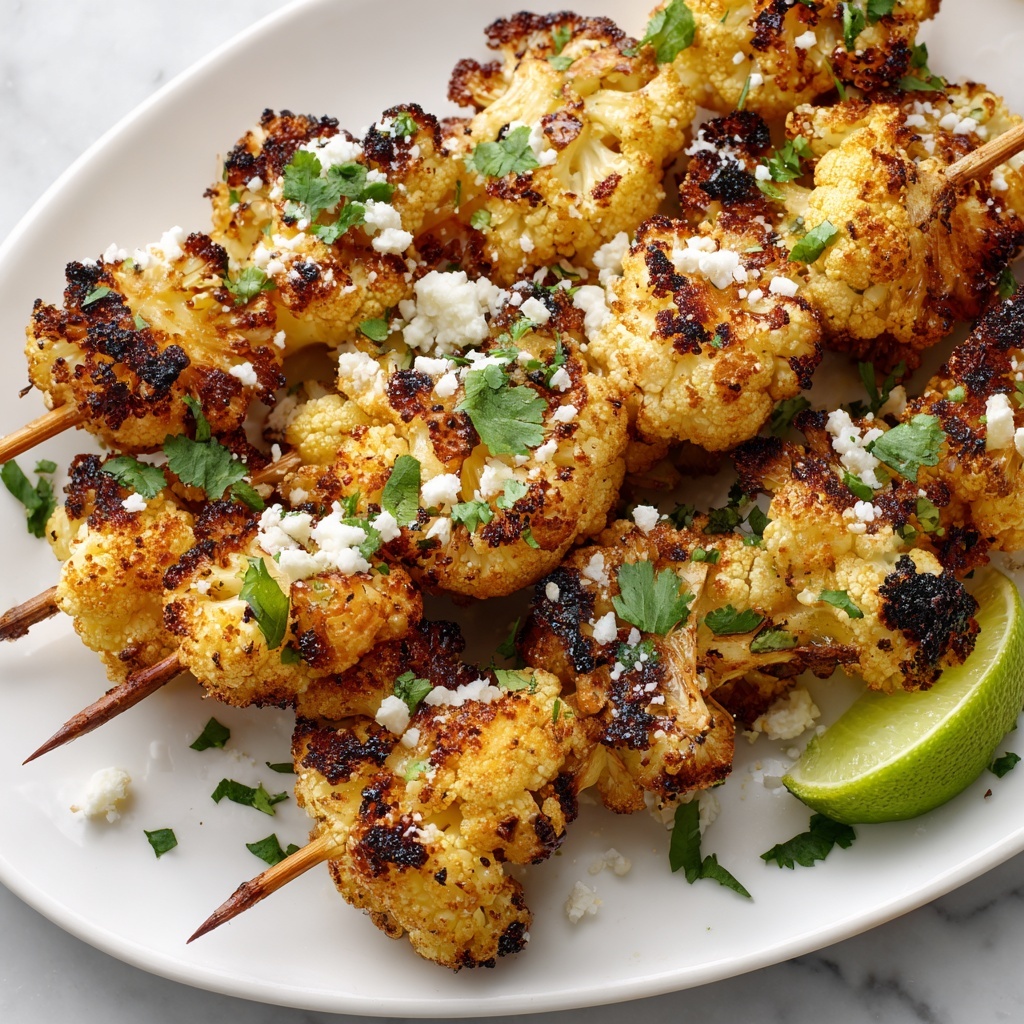 Mexican Street Style Grilled Cauliflower Recipe - Recipe Image