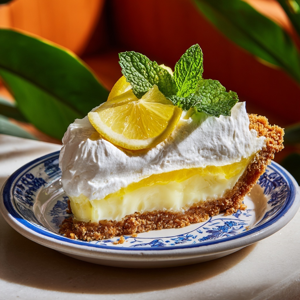 Magic Lemon Cobbler Delight Recipe - Recipe Image