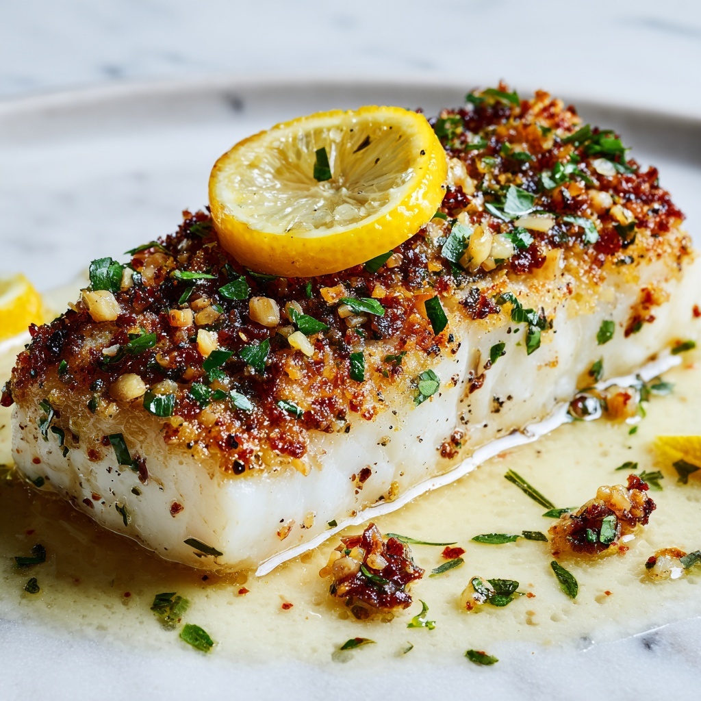 Lemon Butter Garlic Fish Recipe - Recipe Image