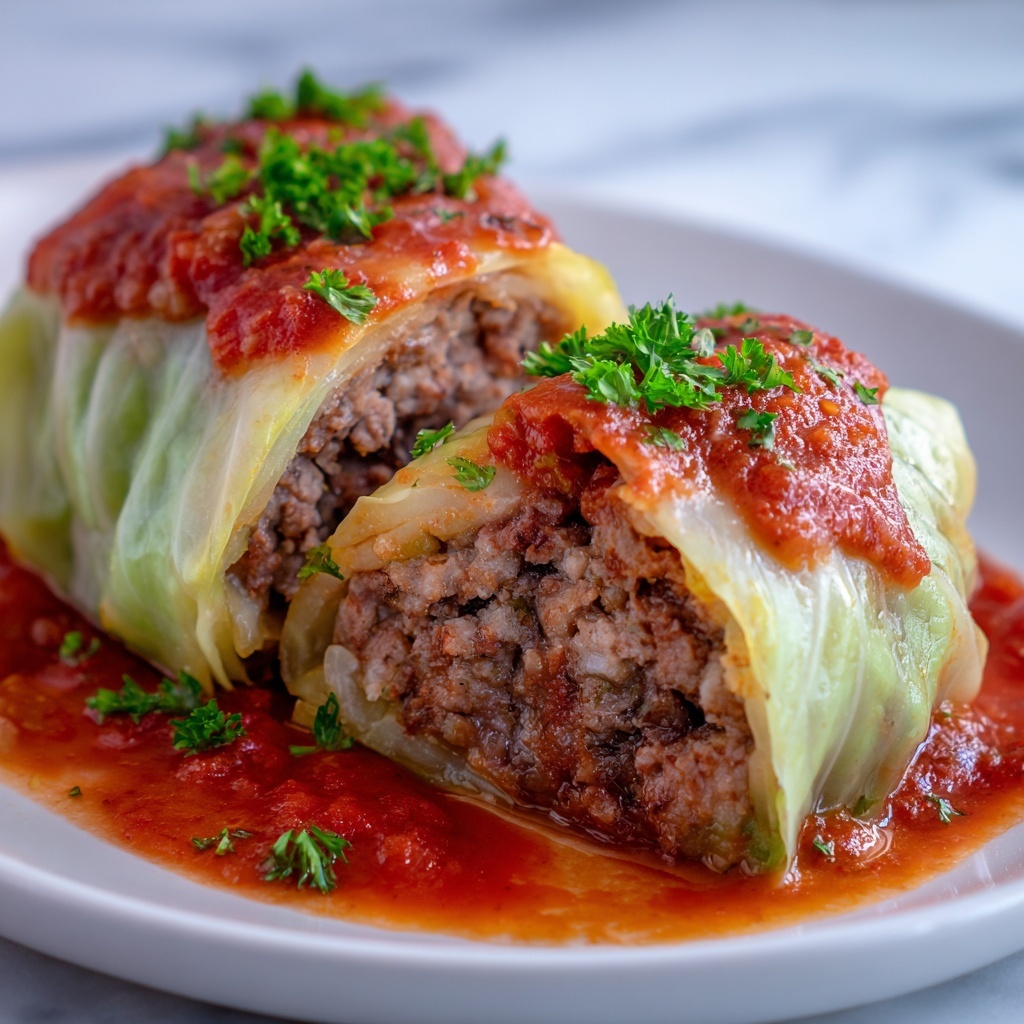 Creole Cabbage Rolls Recipe - Recipe Image