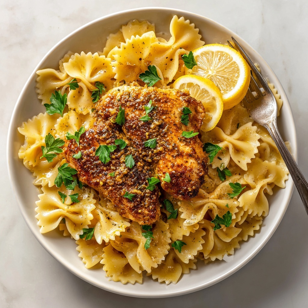 Lemon Chicken Pasta Recipe - Recipe Image