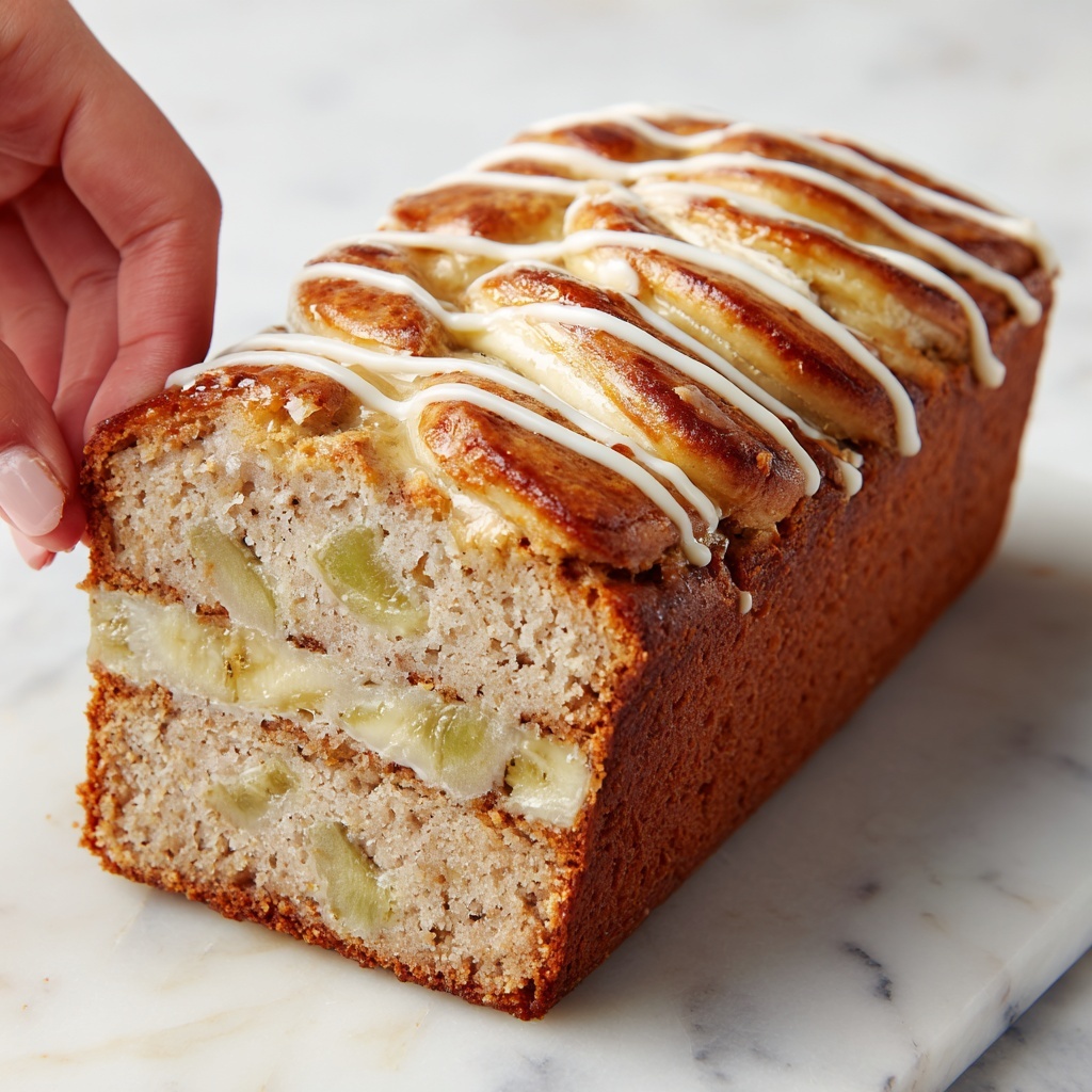 Cinnamon Swirl Apple Fritter Bread Recipe - Recipe Image
