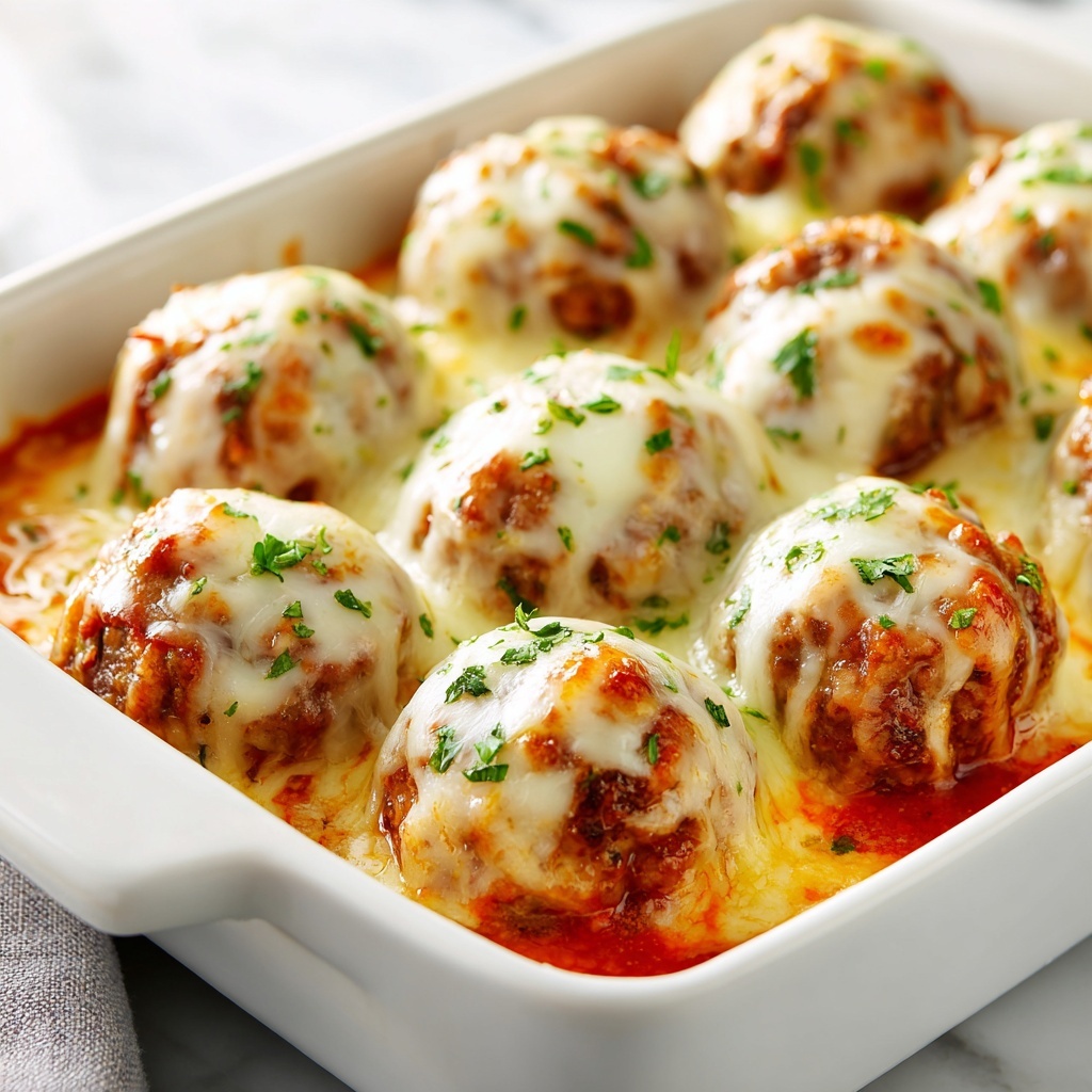 Meatball Sub Casserole Recipe - Recipe Image