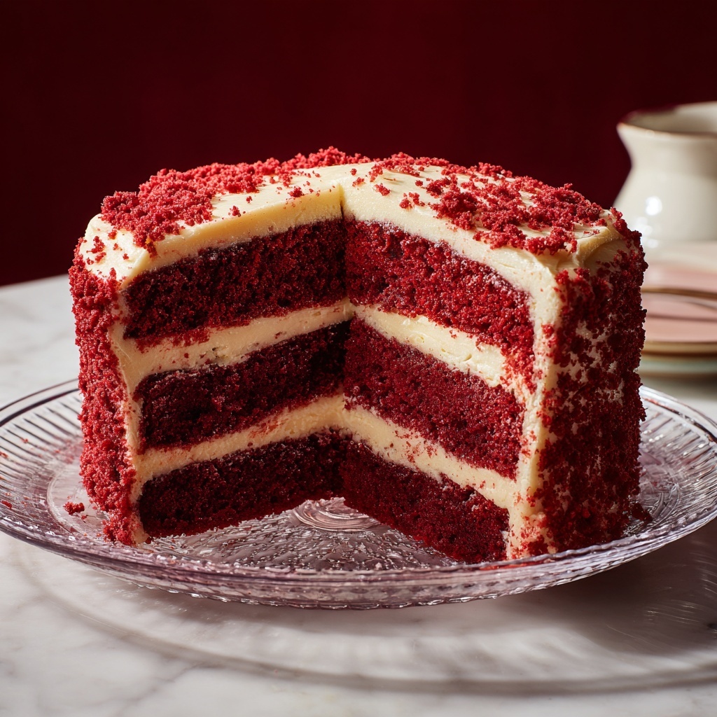 The Ultimate Red Velvet Cake Recipe - Recipe Image