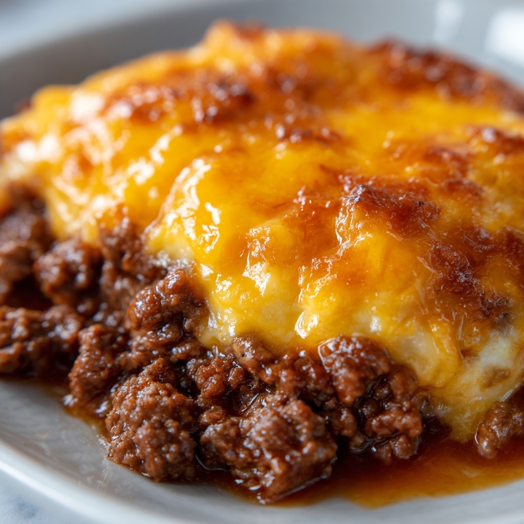 Baked Beans & Ground Beef Casserole Recipe - Recipe Image