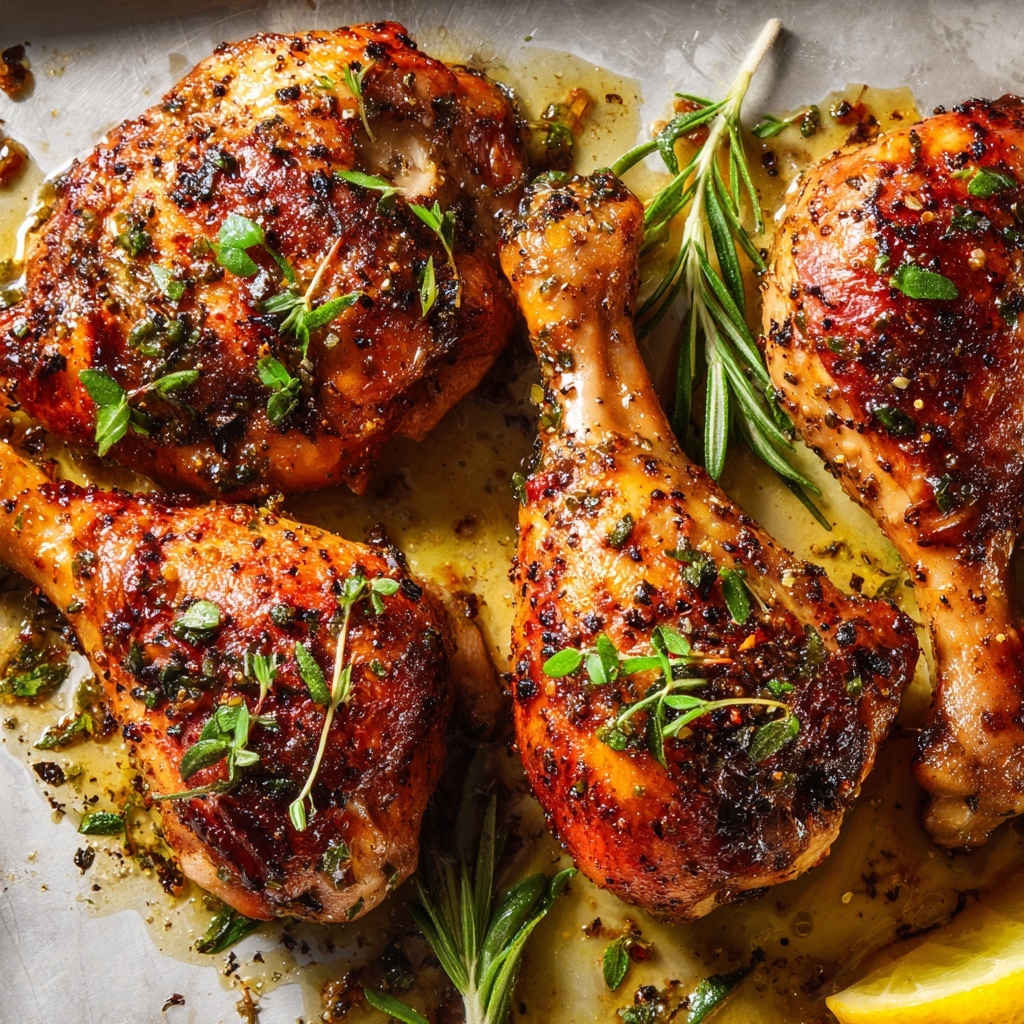Lemon Pepper Chicken Legs and Thighs Recipe - Recipe Image