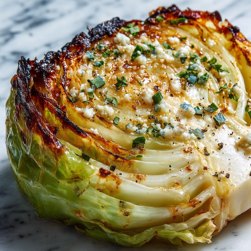 Garlic-Parmesan Melting Cabbage Recipe - Recipe Image