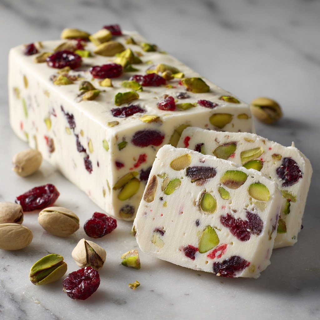 Cranberry Pistachio Cheese Log Recipe - Recipe Image