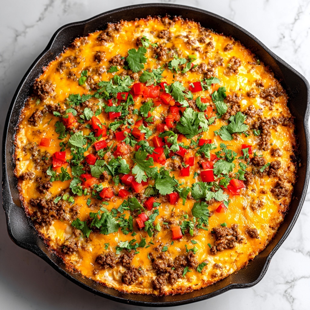 Cheesy Taco Dip Recipe - Recipe Image