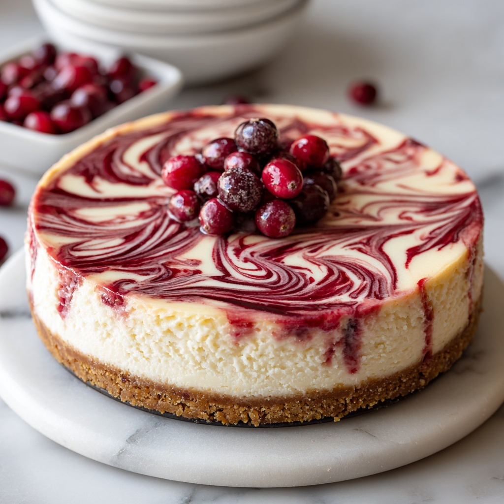 White Chocolate Cranberry Bundt Cake Recipe - Recipe Image
