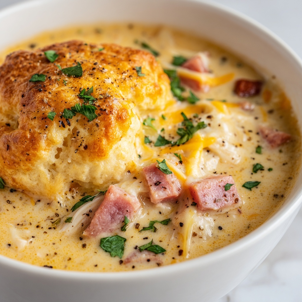 Chicken Cordon Bleu Soup Recipe - Recipe Image
