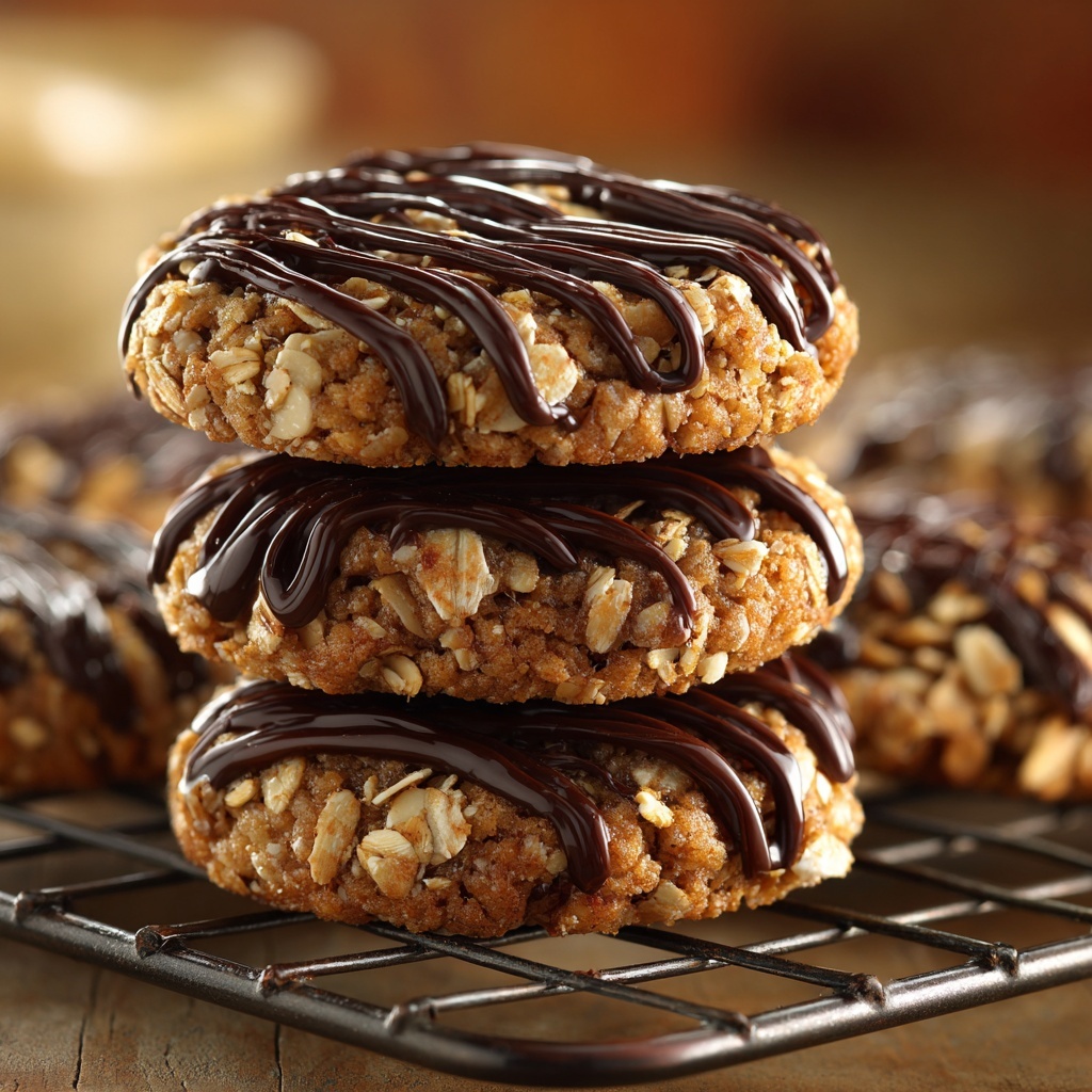 Homemade Samoas Girl Scout Cookies Recipe - Recipe Image