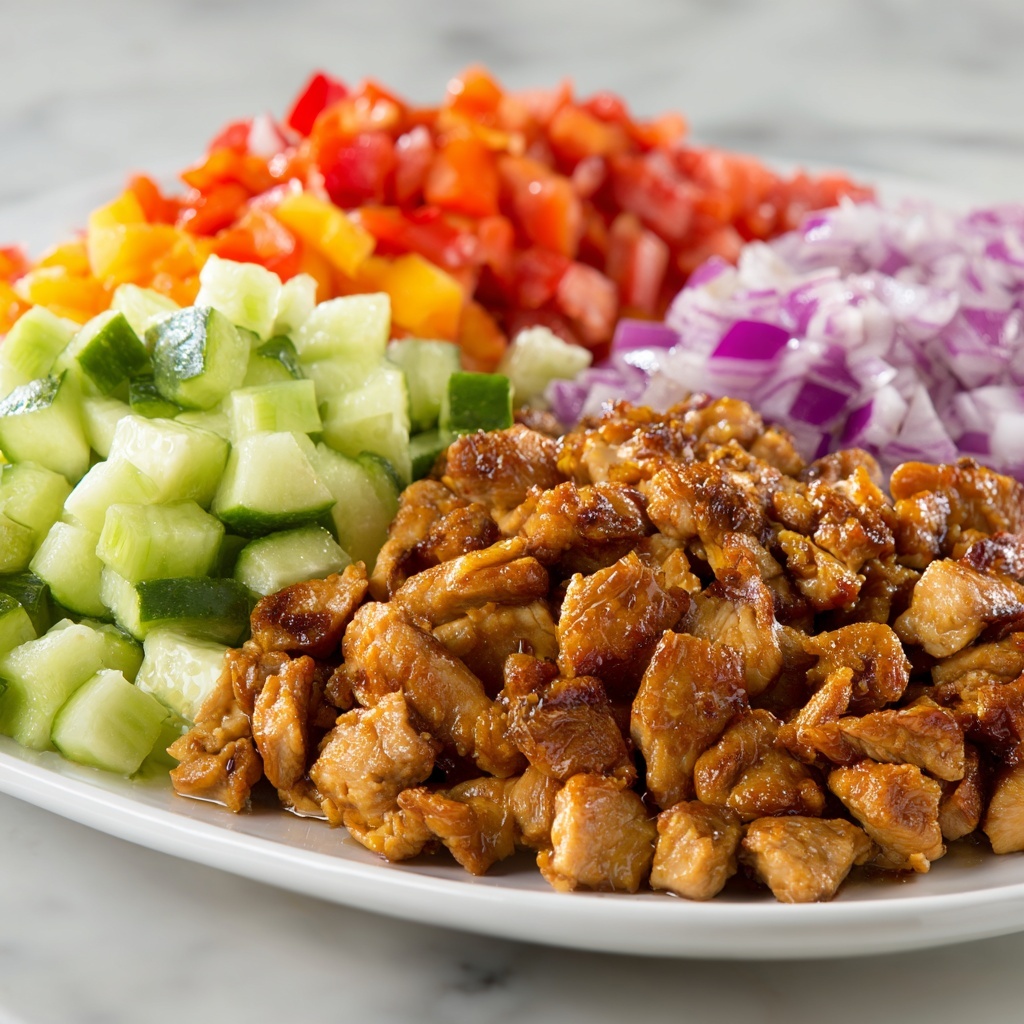 Honey Hot Chicken Salad Recipe - Recipe Image