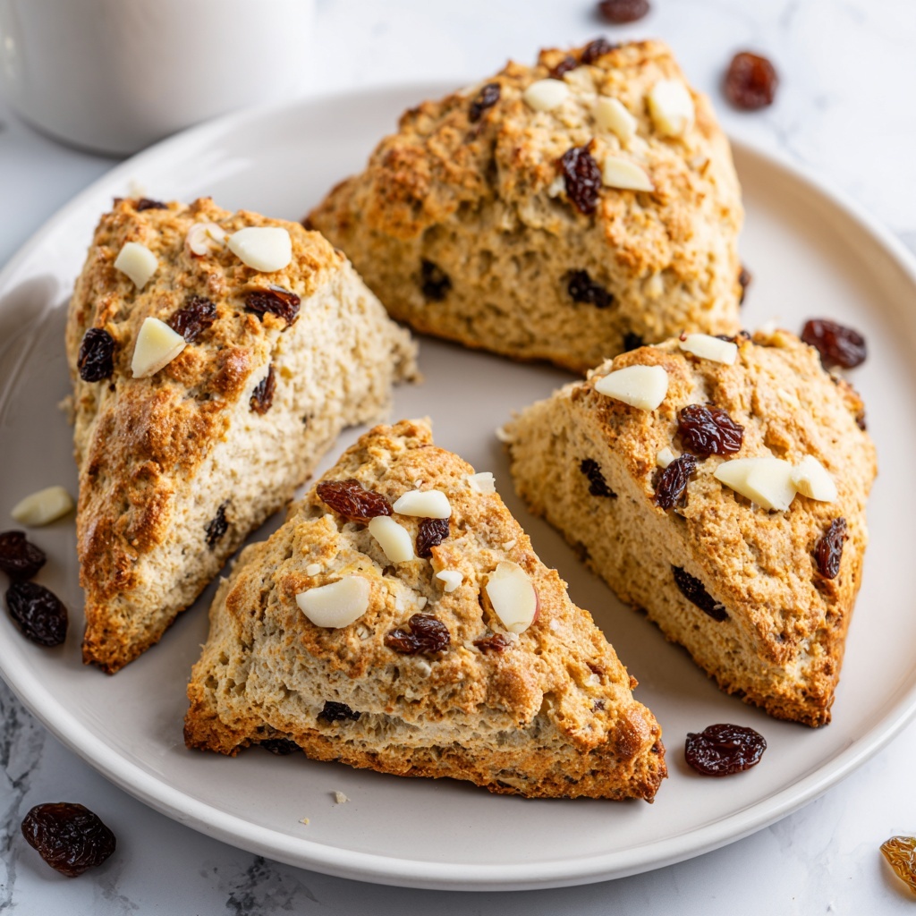 Apple Cinnamon Raisin Scones Recipe - Recipe Image