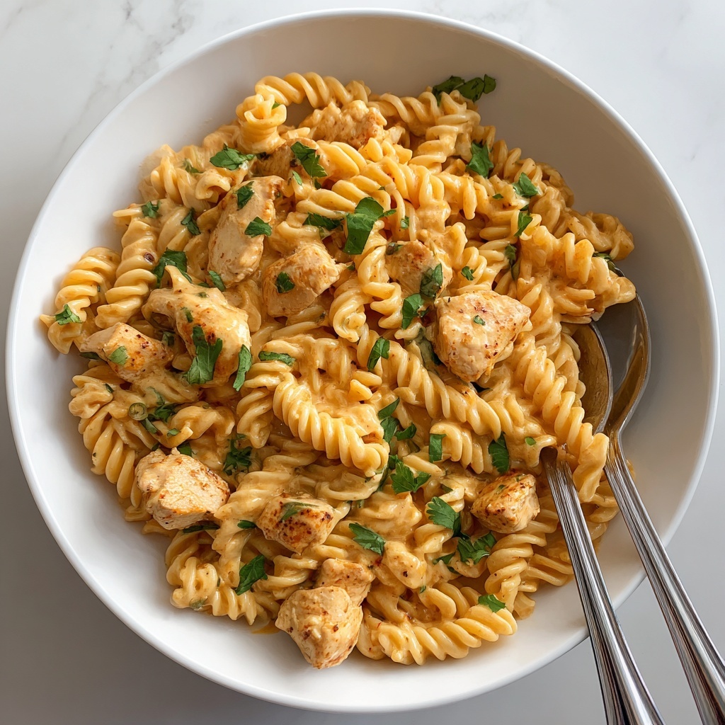 Butter Chicken Pasta Recipe - Recipe Image