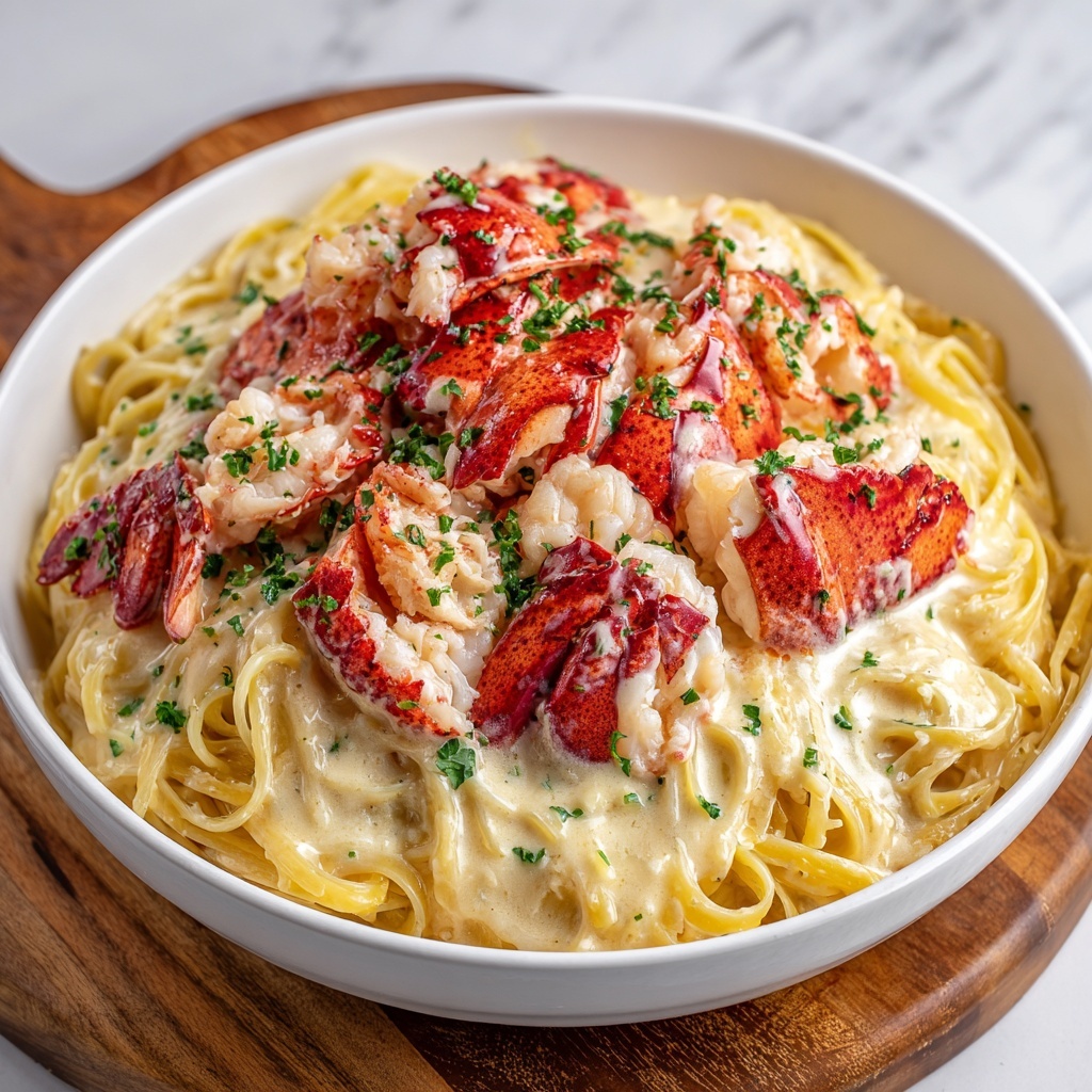 Buttered Lobster Pasta Recipe - Recipe Image