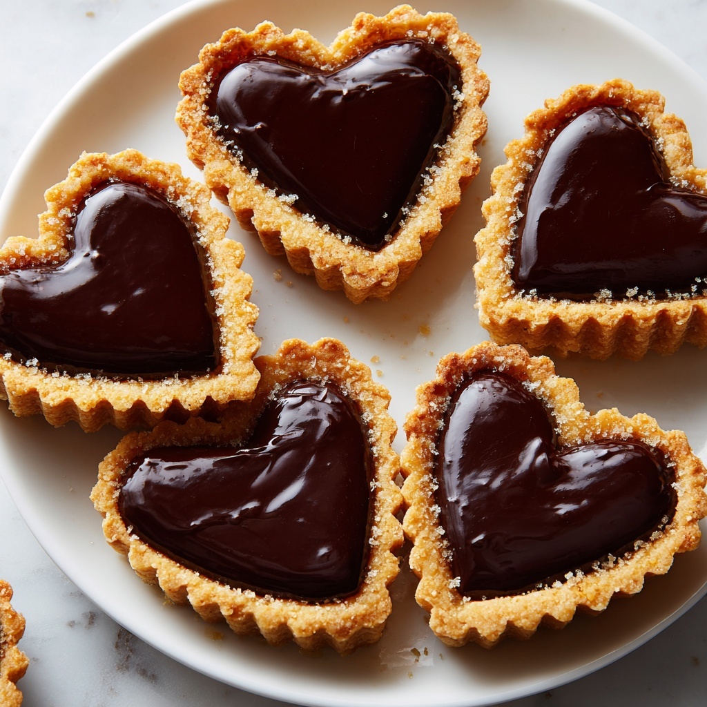 Heart Shaped Chocolate Thumbprint Cookies Recipe - Recipe Image