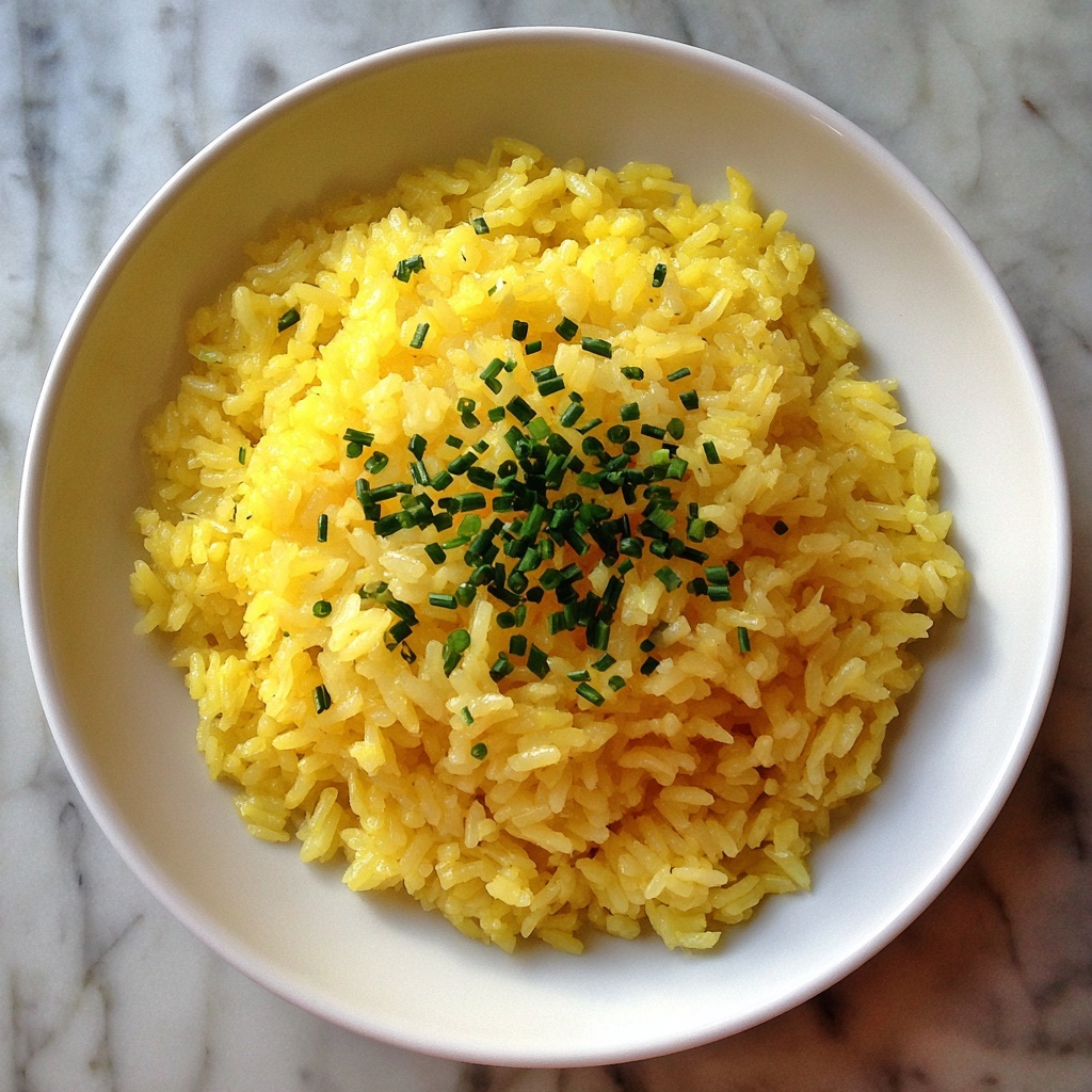 Easy Turmeric Rice Recipe - Recipe Image
