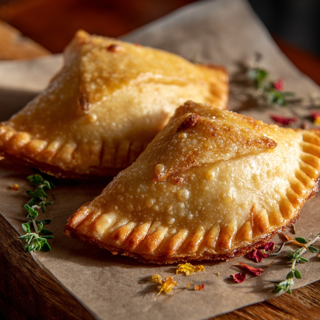 Chicken Curry Pasties Recipe - Recipe Image