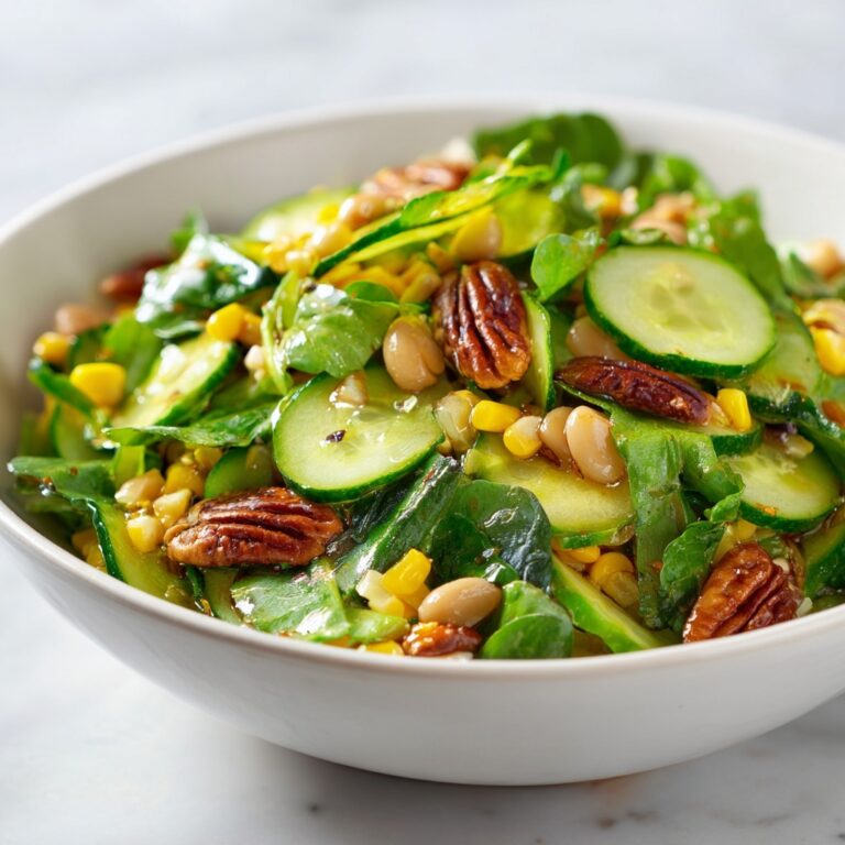 Grilled Zucchini Salad with Cannellini Beans, Basil, and Pecans Recipe