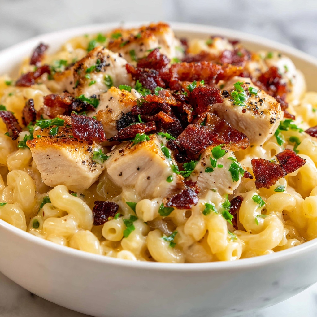 Chicken Ranch Macaroni and Cheese Recipe - Recipe Image