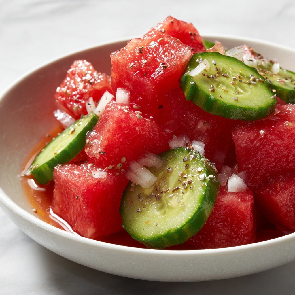 Watermelon & Pickle Snack Recipe - Recipe Image