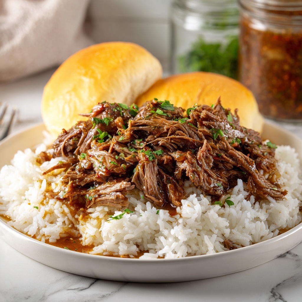 Slow Cooker Beef Manhattan Recipe - Recipe Image