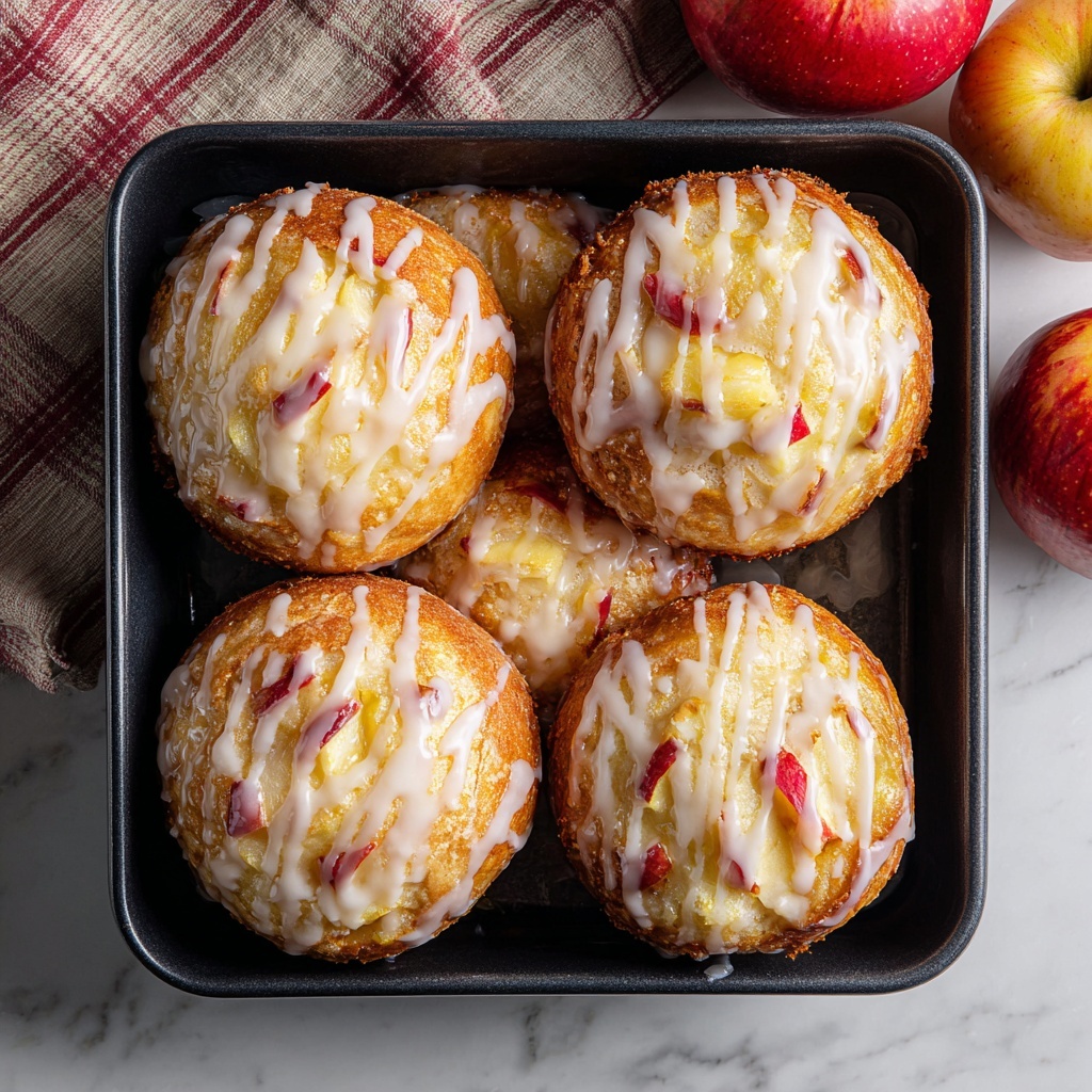 Warm Baked Apple Fritters Recipe - Recipe Image