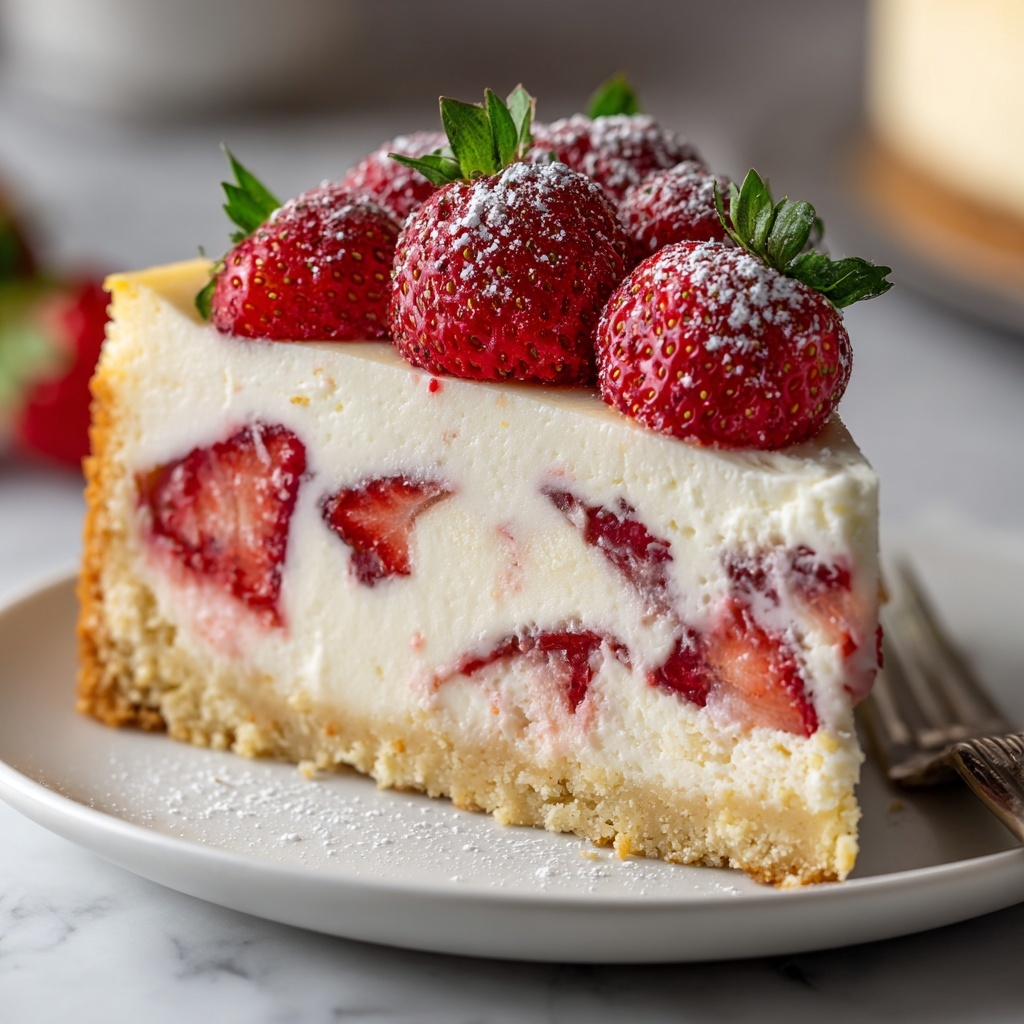 Cheesecake Deviled Strawberries Recipe - Recipe Image