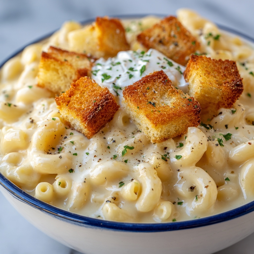 Creamy Honey Pepper Chicken Mac and Cheese Delight Recipe - Recipe Image