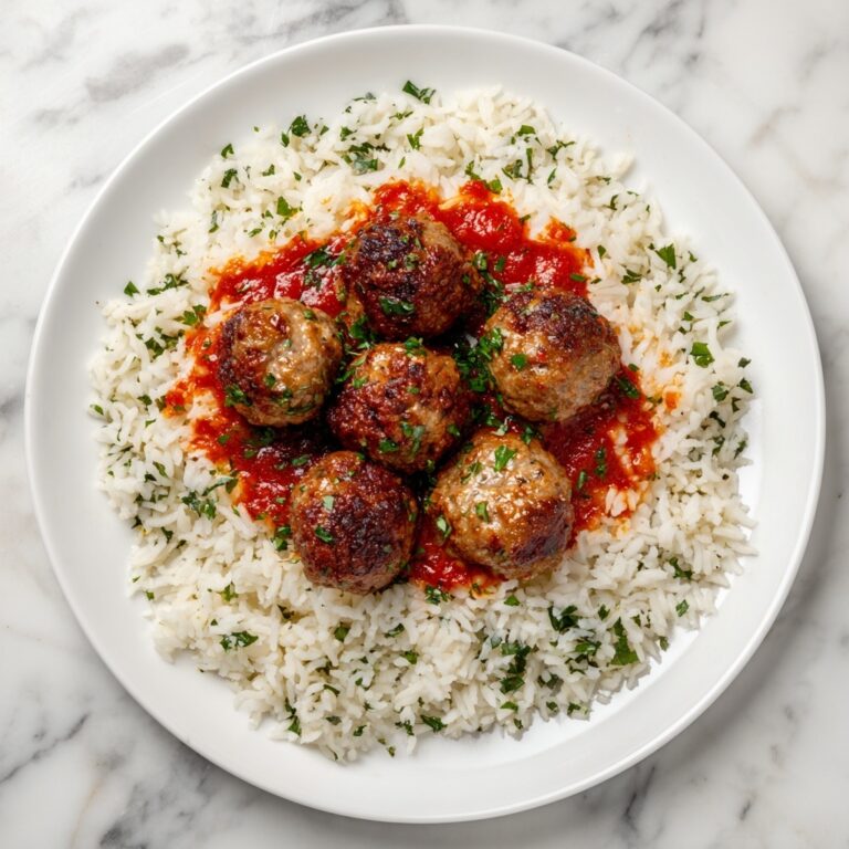 Meatballs With Tomato Sauce and Rice: A Delicious Treat! Recipe