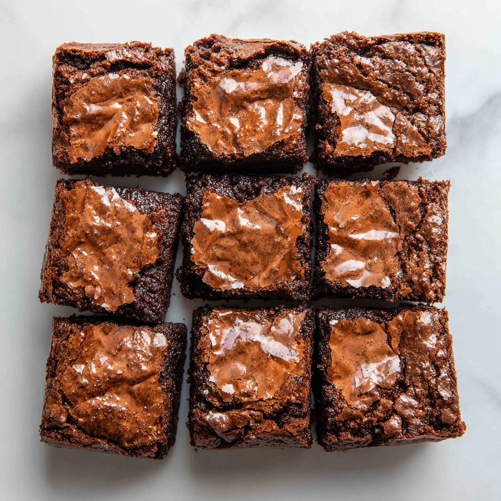 Homemade Classic Brownies Recipe - Recipe Image