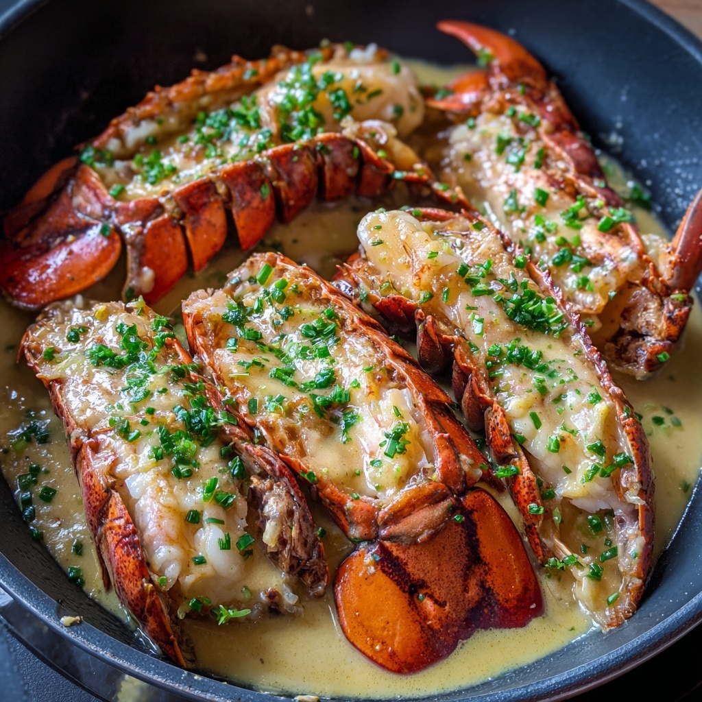 Creamy Spicy Lobster Pasta Recipe - Recipe Image