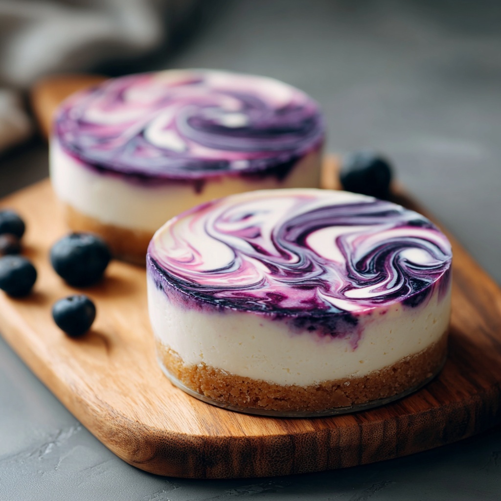 Blueberry Swirl Yogurt Bites Recipe - Recipe Image