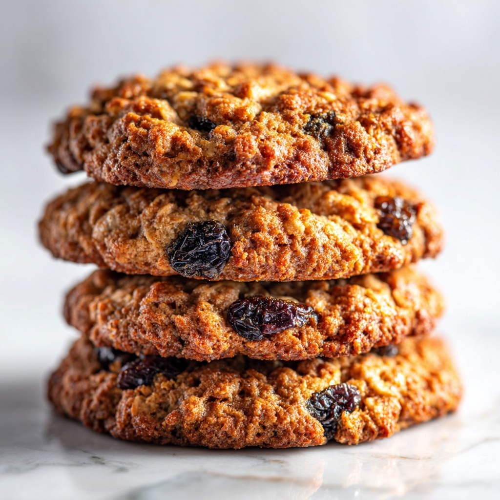 Soft & Chewy Oatmeal Raisin Cookies Recipe - Recipe Image