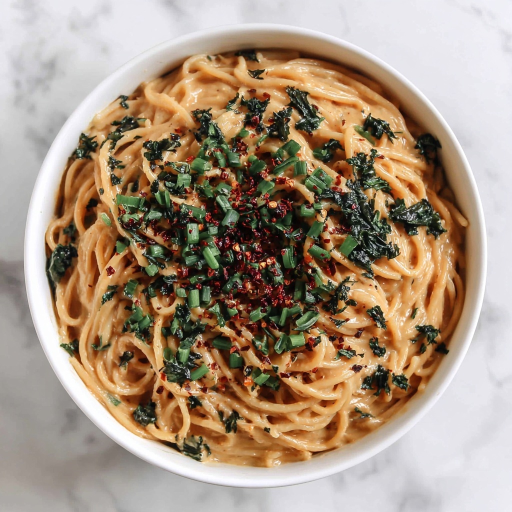 Caramelized Onion Pasta with Chilli Oil Recipe - Recipe Image