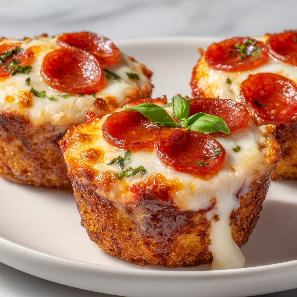 Deep Dish Pizza Cupcakes Recipe - Recipe Image