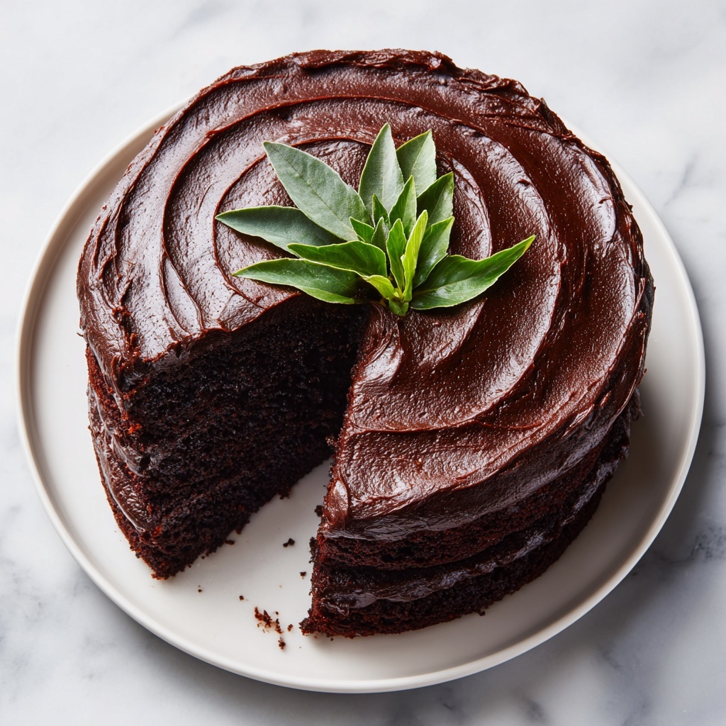 Chocolate Buttermilk Cake Recipe - Recipe Image