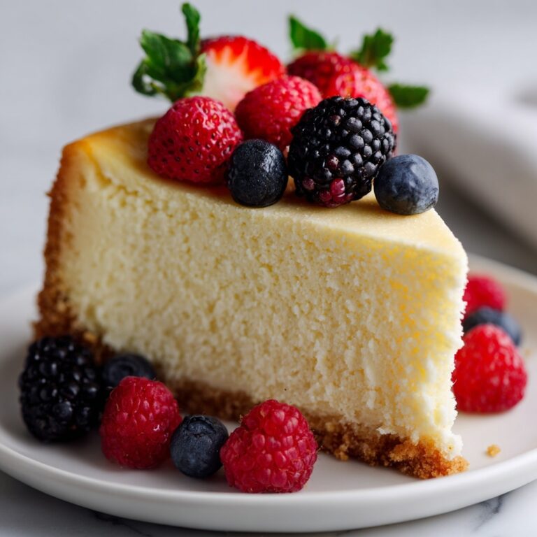 Perfect Cheesecake Recipe