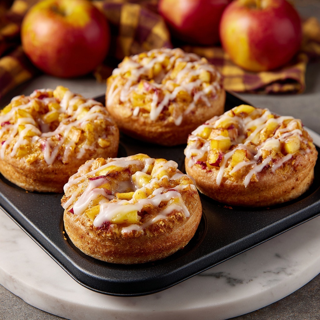 Warm Baked Apple Fritters Recipe - Recipe Image