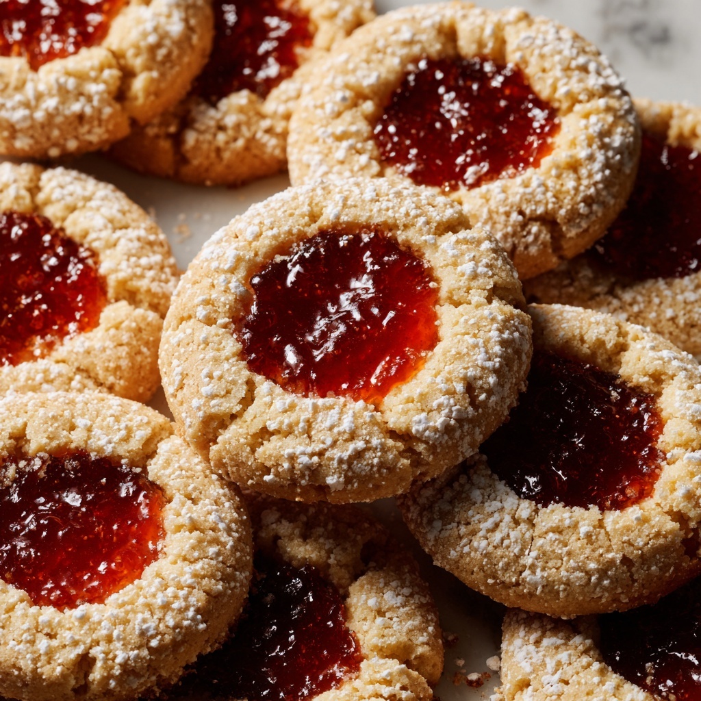 Thumbprint Cookies with Fruit Jam Recipe - Recipe Image